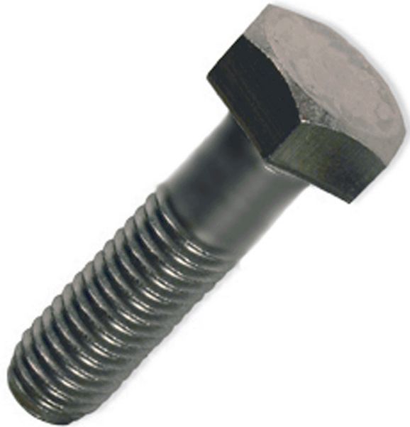 BOLT HEX HEAD BRIGHT MACHINED UNC 1/2'' X 1'' BOLT ONLY 